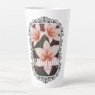 Scarlet Blossom Latte Mok