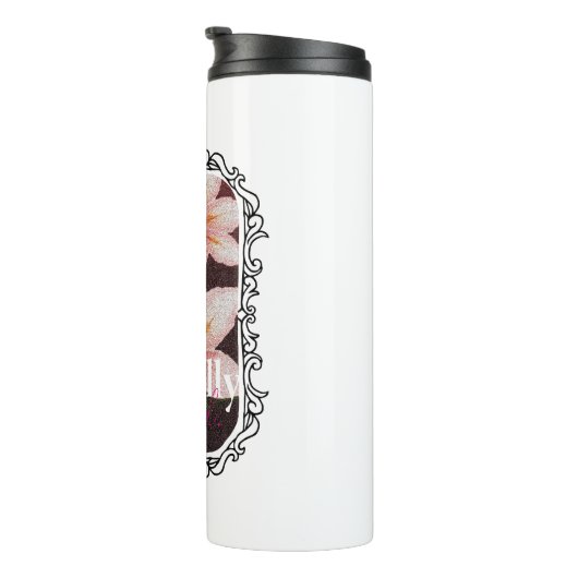 Scarlet Blossom Thermosbeker (Geroteerd rechts)