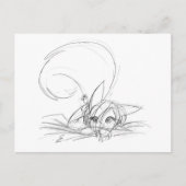 Scarlet Bored 001 Briefkaart (Voorkant)