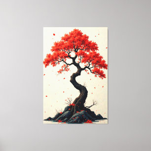 Scarlet Breeze Canvas Afdruk