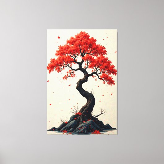 Scarlet Breeze Canvas Afdruk (Voorkant)