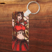 Scarlet buikdanser sleutelhanger (Achterkant)