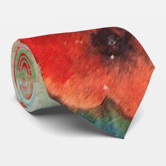 Scarlet Carpet Stropdas (Opgerold)