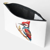 Scarlet Crest Woodpecker Etui (Open)