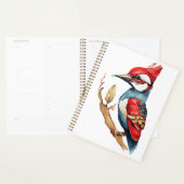 Scarlet Crest Woodpecker Planner (Display)