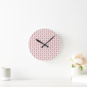 Scarlet Cross Harmony Ronde Klok (Huis)