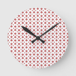 Scarlet Cross Harmony Ronde Klok