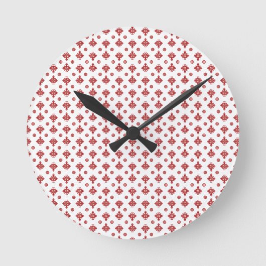 Scarlet Cross Harmony Ronde Klok (Voorkant)