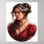 Scarlet Dragna van Caraval Poster (Voorkant)