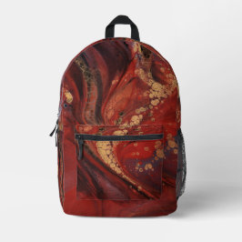 Scarlet Expressions Backpack Bedrukte Rugzak
