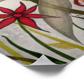 Scarlet Fairy Fantasy Art van Molly Harrison Poster (Hoek)