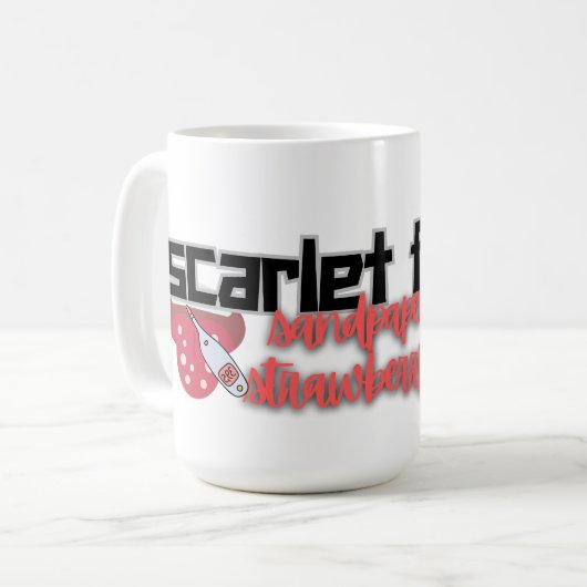 Scarlet Fever medisch onderzoek Koffiemok (Voorkant links)