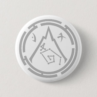 Scarlet Guard Grey Pin Badge Ronde Button 5,7 Cm