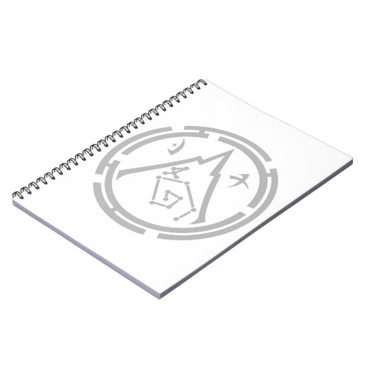 Scarlet Guard [grijs embleem] gevoerd Notitieboek (Linkerzijde)