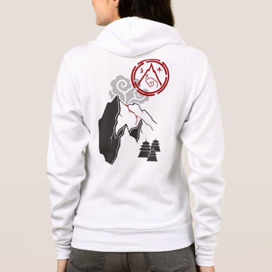 Scarlet Guard [Herinnering editie] Terug & Logo Hoodie (Achterkant)