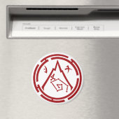 Scarlet Guard [Rode Embleem] Magnet (Insitu (Vaatwasser))