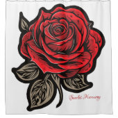 Scarlet Harmony Douchegordijn (Voorkant)