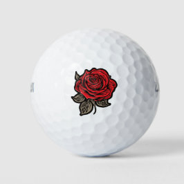 Scarlet Harmony Golfballen