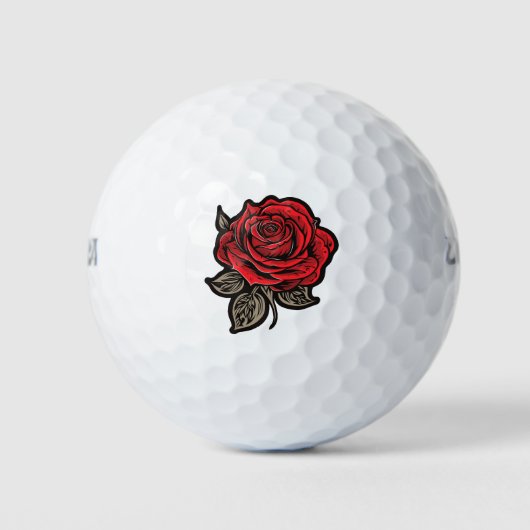 Scarlet Harmony Golfballen (Voorkant)