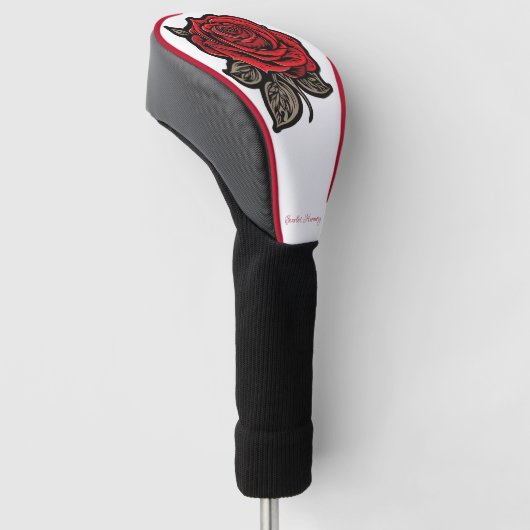 Scarlet Harmony Golfheadcover (Schuin)