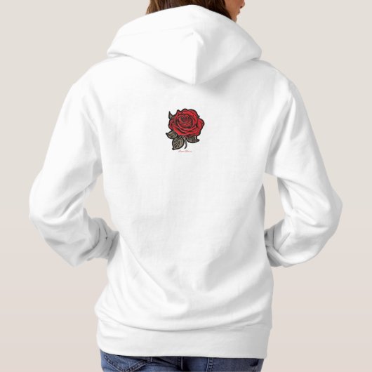 Scarlet Harmony Hoodie (Achterkant)