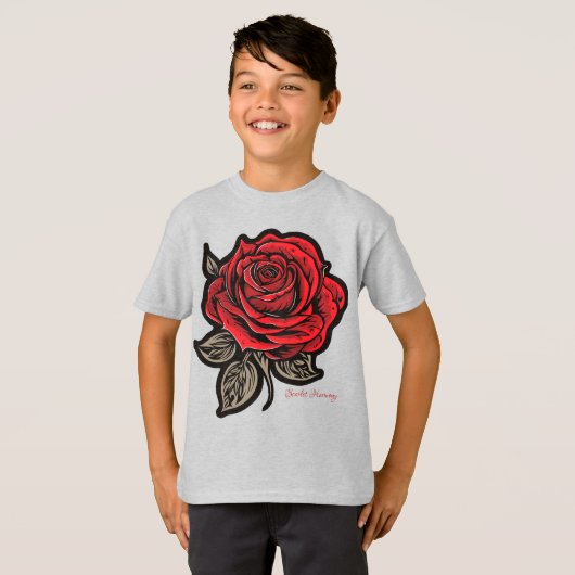 Scarlet Harmony T-shirt (Voorkant volledig)