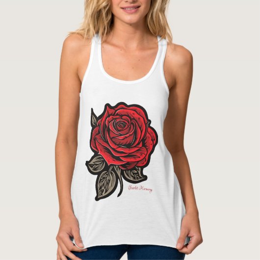 Scarlet Harmony Tanktop (Voorkant)