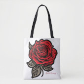 Scarlet Harmony Tote Bag (Voorkant)