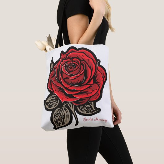 Scarlet Harmony Tote Bag (Dichtbij)