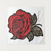 Scarlet Harmony Wandkleed (Voorkant)