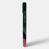 Scarlet honeyater Exotic Bird Case-Mate iPhone Case (Achterkant / Links)