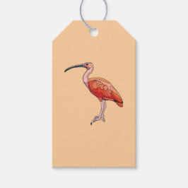 Scarlet Ibis Bird Happy Birthday Cadeaulabel