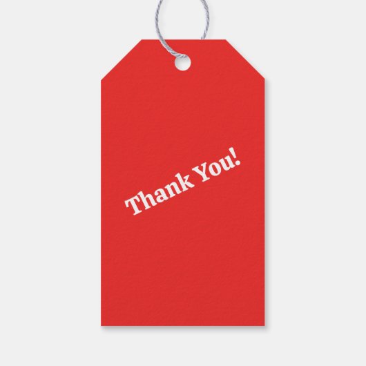 Scarlet Ibis Bird Happy Birthday Cadeaulabel (Achterkant)