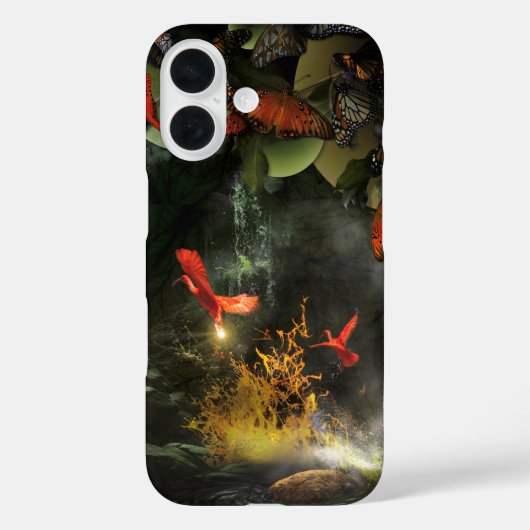 Scarlet Ibis Birds STEALING THE LIGHT Case-Mate iPhone Case (Achterkant)