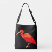 Scarlet Ibis Crossbody Tas (Achterkant)