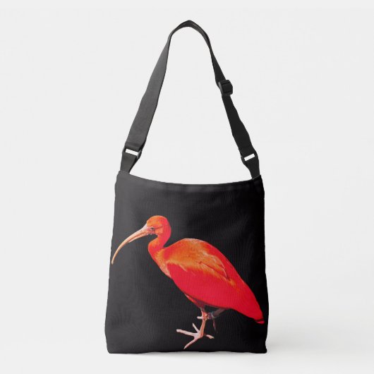 Scarlet Ibis Crossbody Tas (Voorkant)