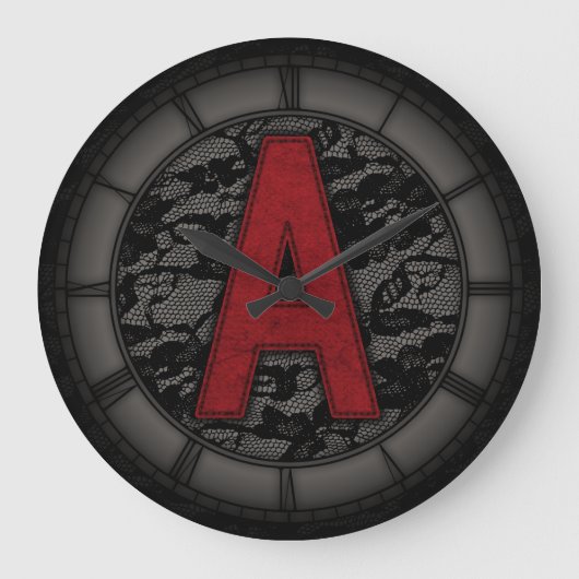 Scarlet Letter A Grote Klok (Voorkant)
