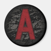 Scarlet Letter A Magneet (Voorkant)