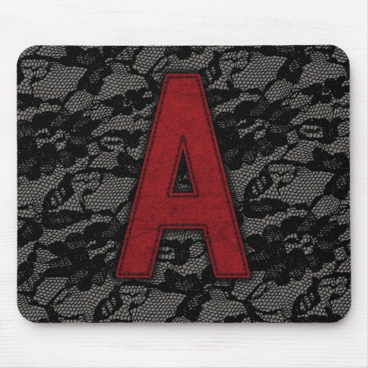 Scarlet Letter A Muismat (Voorkant)