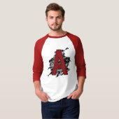 Scarlet Letter A T-shirt (Voorkant volledig)