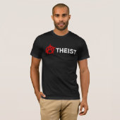 Scarlet Letter Atheïst Anarchist T-shirt (Voorkant volledig)