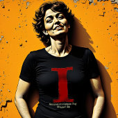 Scarlet Letter National Immigrants Day T-shirt