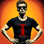 Scarlet Letter National Immigrants Day T-shirt