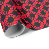 Scarlet lint bloemen cadeaupapier (Rol Hoek)