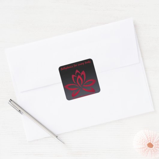 Scarlet Lotus stickers (Envelop)