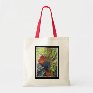 Scarlet Macaw Bag Tote Bag