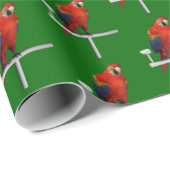 Scarlet Macaw Cadeaupapier (Rol Hoek)