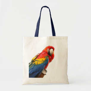 Scarlet Macaw Canvas tas