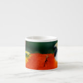Scarlet Macaw Espresso Kop (Voorkant)