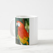 Scarlet Macaw Koffiemok (Voorkant links)
